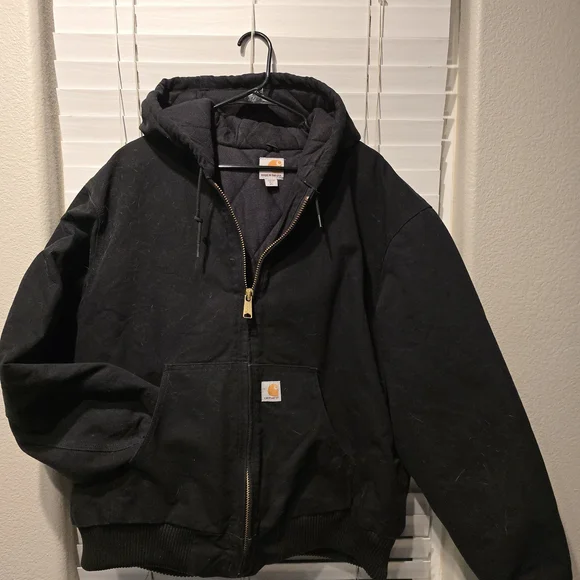Carhartt Men's Black Hooded Performance Jacket‎ - Picture 2 of 9